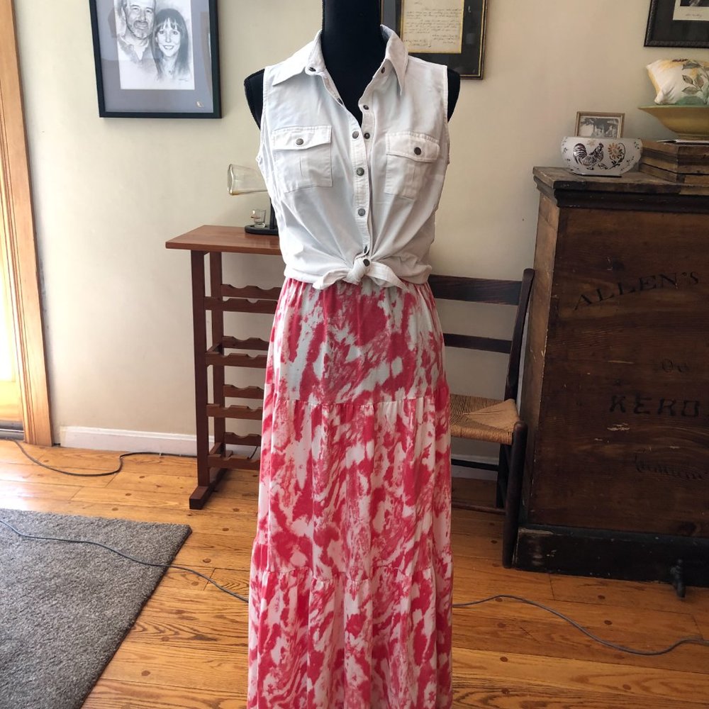 LulaRoe Poppy maxi skirt size M